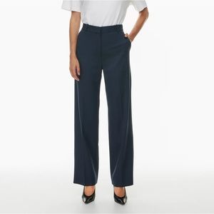 Size 8 Aritzia Babaton Agency Pants in Dark Night Navy